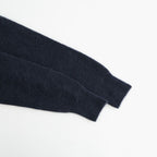 BABY SURI ALPACA SHEER KNIT SKIPPER POLO #NAVY [A26AP02AK]