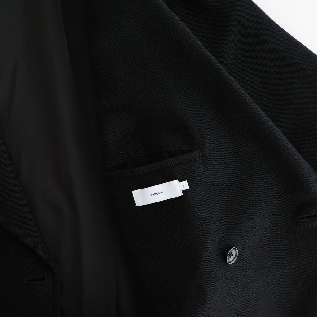 Supima Moleskin Coat #BLACK [GM253-10274B]