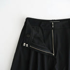 Lightweight Tuck Trousers #BLK [12610723]