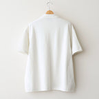 Cotton Pique Jersey S/S Skipper Polo #PEARL WHITE [GU261-70416]