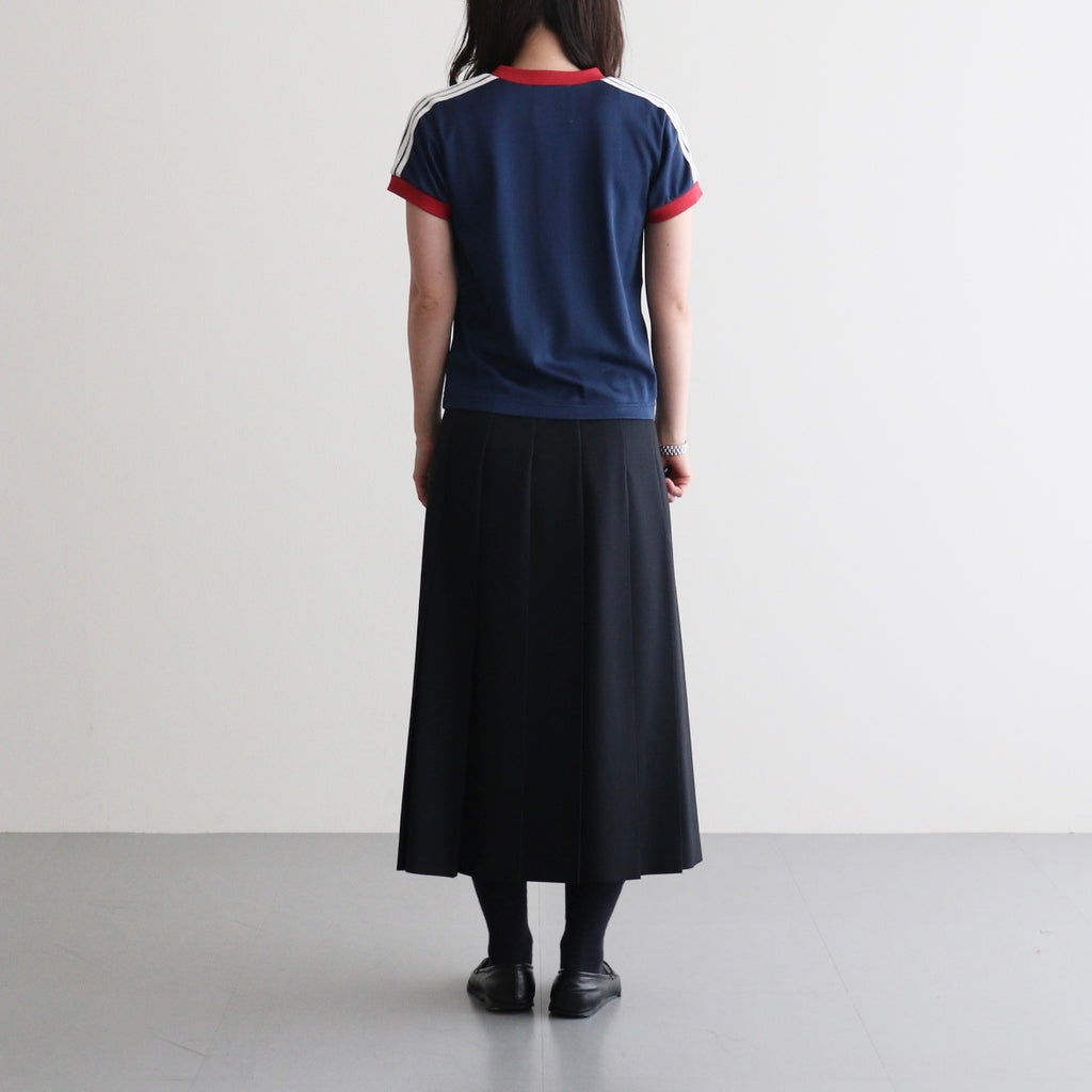 Stripe Uniform T-Shirt #NAVY [I26SS-BC16]