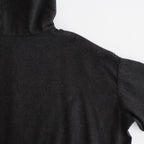 縮絨ウールワイドフーディー #DARK BROWN [D225-T391]