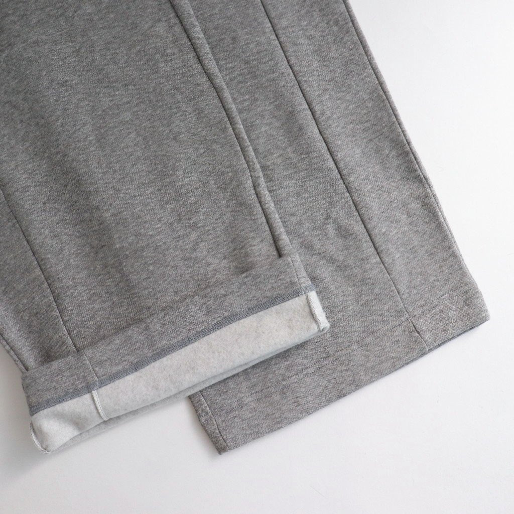 YAK/COTTON SWEAT EASY TROUSERS #TOP GREY [ST.1288]