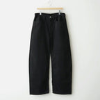 VINTAGE CORDUROY ROUND PANTS #BLACK [ST.1573]