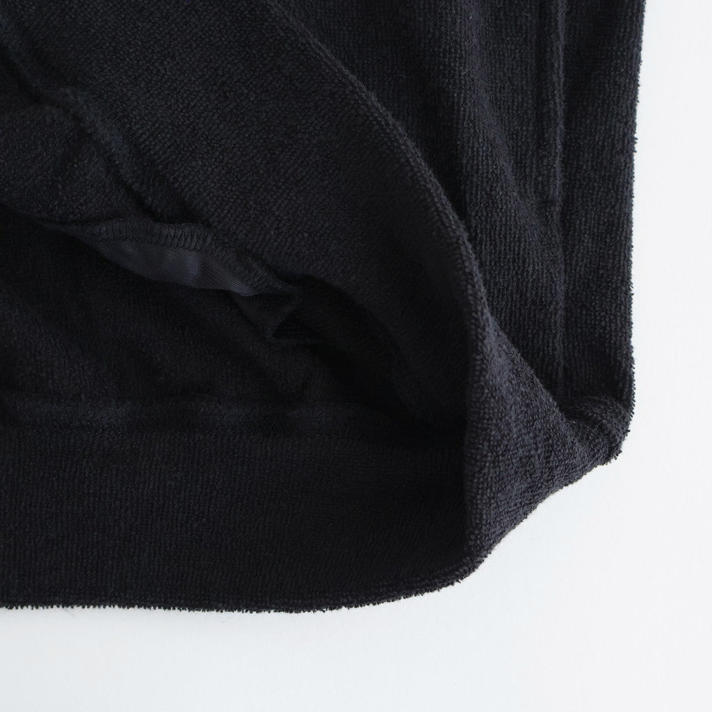 UTILITY PILE CARDIGAN SET-UP #BLACK [FSR253-60211]