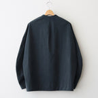 FSNMTD - ポリエステル・経編コーデュロイ カーディガン #90 Grey [SN_FR1501TD]