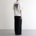 PHOTO PRINT ORGANIC COTTON T-SHIRT by TARO MIZUTANI #WHITE [YK25SS0979CS]