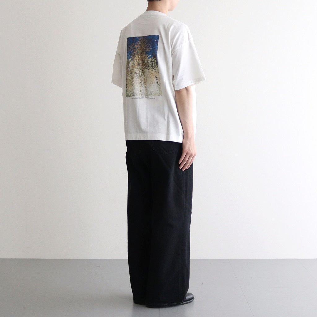 PHOTO PRINT ORGANIC COTTON T-SHIRT by TARO MIZUTANI #WHITE [YK25SS0979CS]