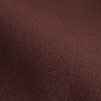 WOOL KID MOHAIR HOP SACK TWO-TUCK SLACKS #BURGUNDY [A25SP02MH]