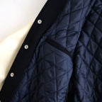 WOOL VARSITY JACKET #NAVY [26330201]