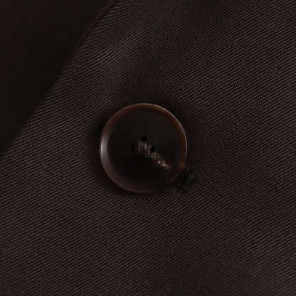 LIGHT WOOL MAX GABARDINE JACKET #DARK BROWN [A25SJ01MG]