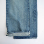 SELVEDGE FADED HEAVY DENIM PANTS #FADED INDIGO [A26AP03DH]