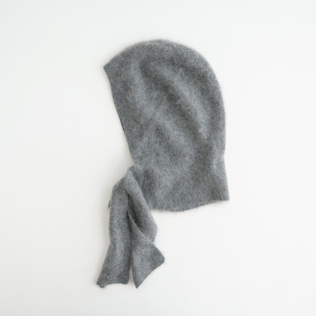 CASHMERE SHAGGY BALACLAVA #GREY [ST.1633]