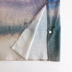 LANDSCAPE PRINTED OPEN COLLAR SHIRT #IVORY [YK25SS0933SH]