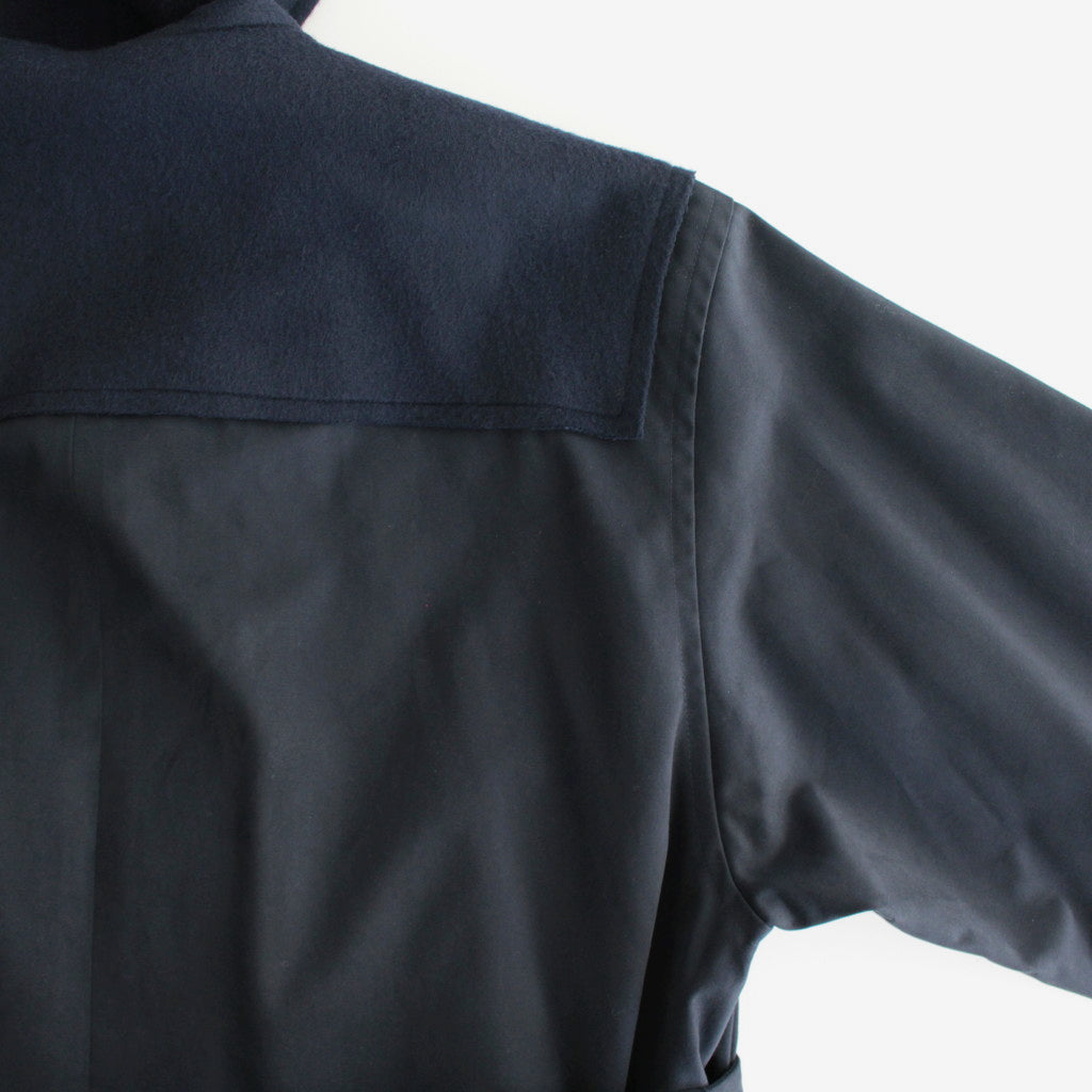 BROKEN DUFFLE COAT #DARK NAVY [YK23FW0520C]
