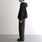 ワイドフーディーシャツ #SUMI [D125-T691]