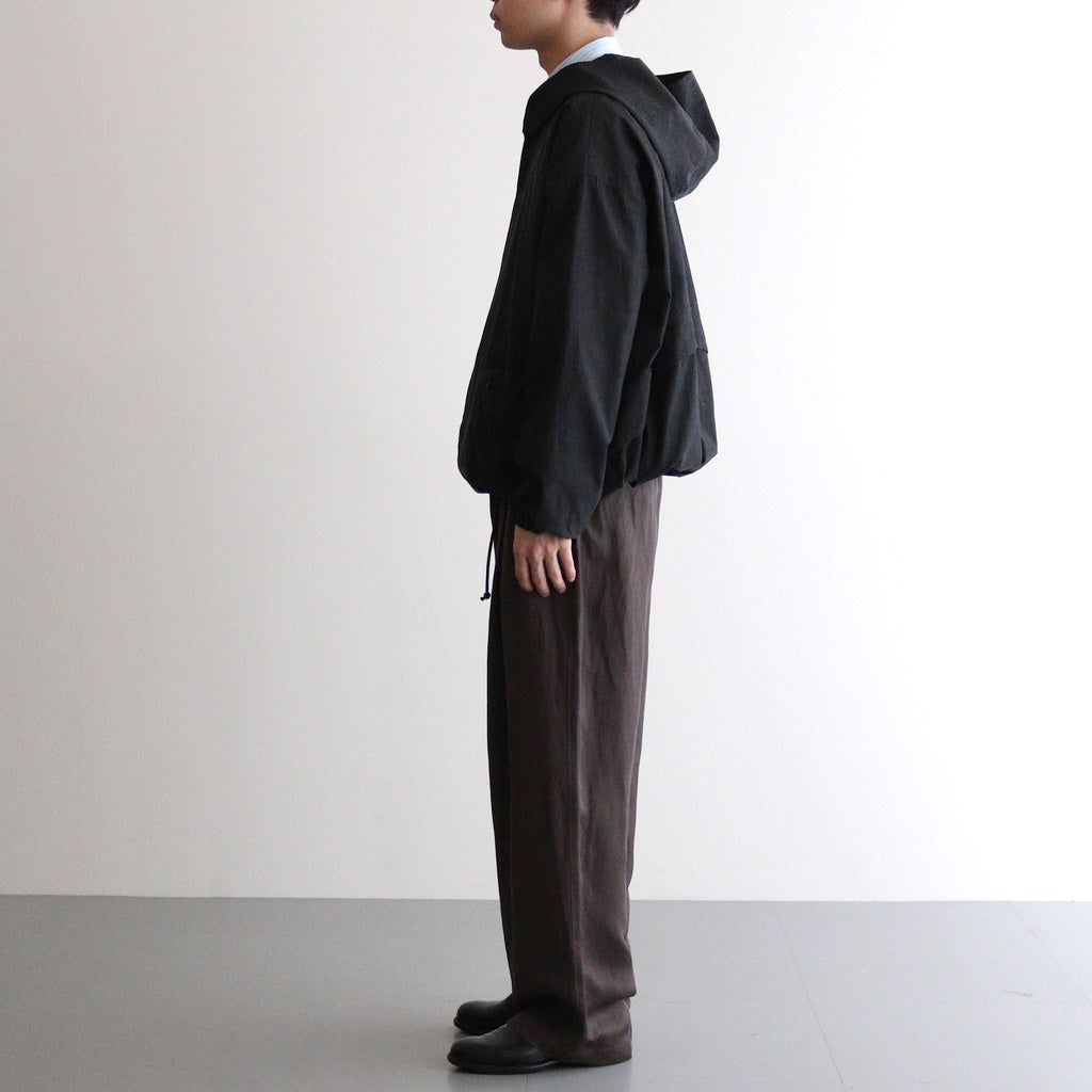 ワイドフーディーシャツ #SUMI [D125-T691]
