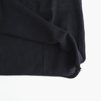 Cotton Cashmere Tee #BLACK [I25AW-CUT3]