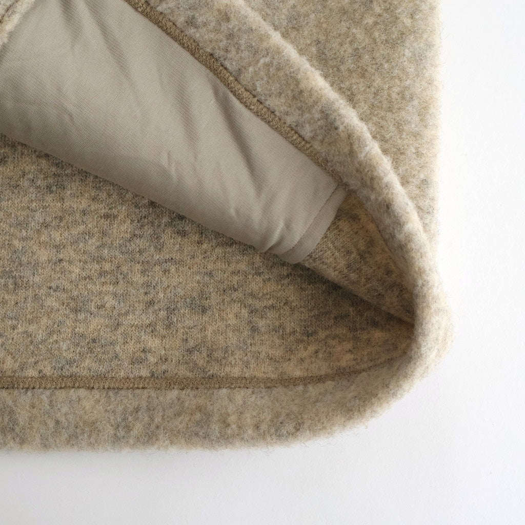 Wool Fleece Vest #NATURAL BEIGE [13052405]