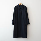 LIGHT WOOL MAX GABARDINE COAT #TOP BLACK [A26SC01MG]