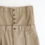 W WAIST CHINO PT #BEIGE C [Q25A-T064]