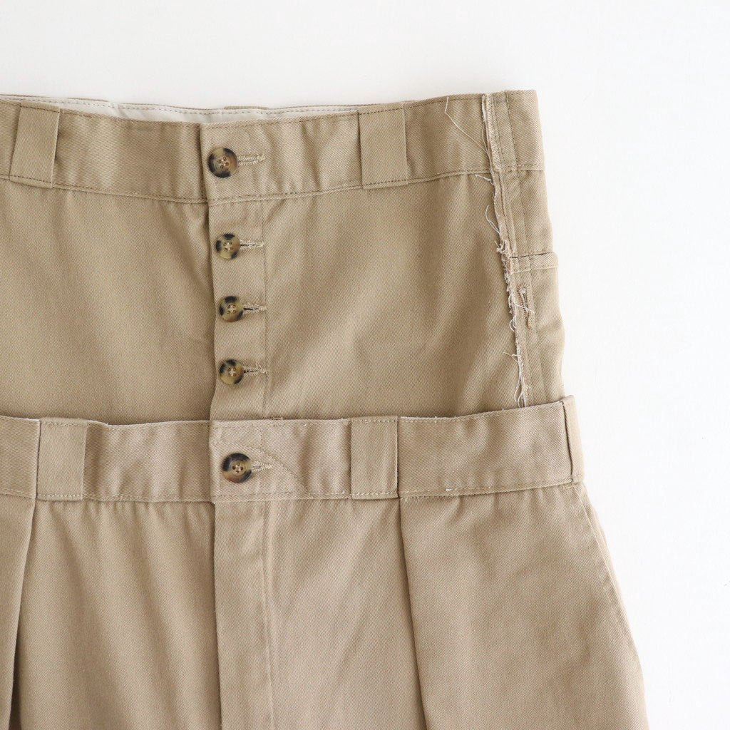 W WAIST CHINO PT #BEIGE C [Q25A-T064]