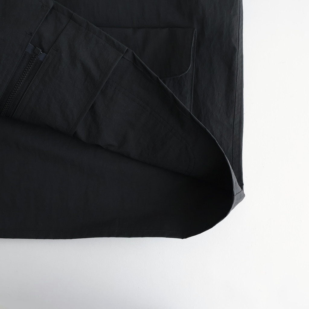 Short Zip Coat #CHARCOAL []13061503
