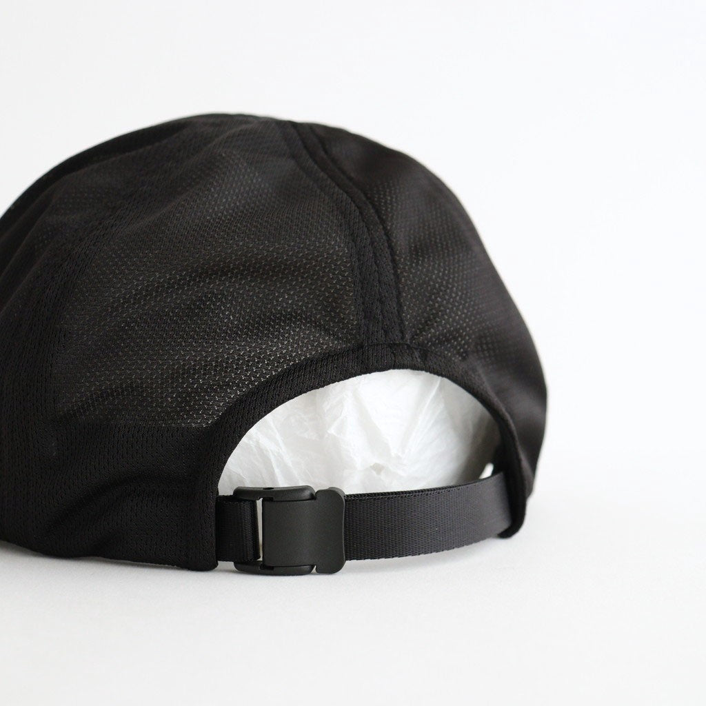 SOLOTEX+COOLMAX STANDARD MESH CAP #BLACK [NO.29320]