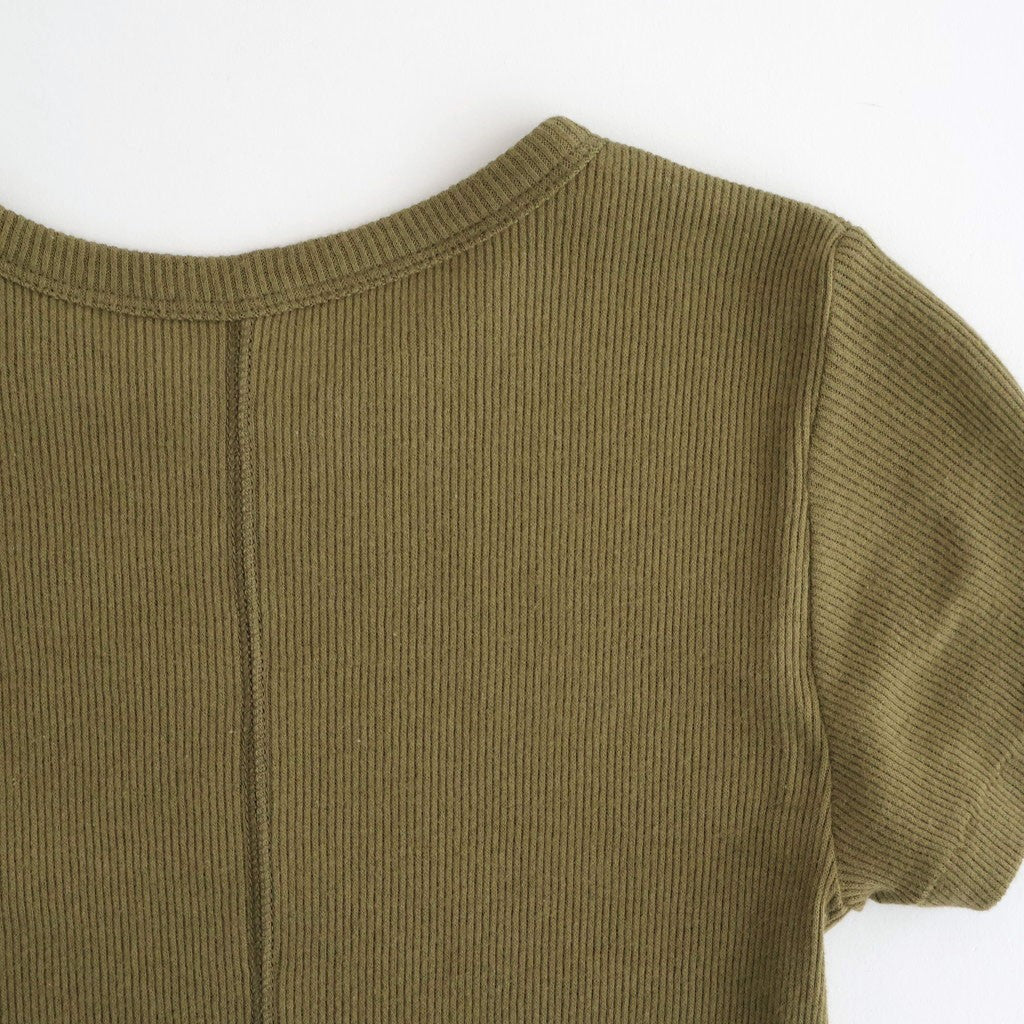 Gauze Teleco Tee #KHAKI [I26SS-CUT2]
