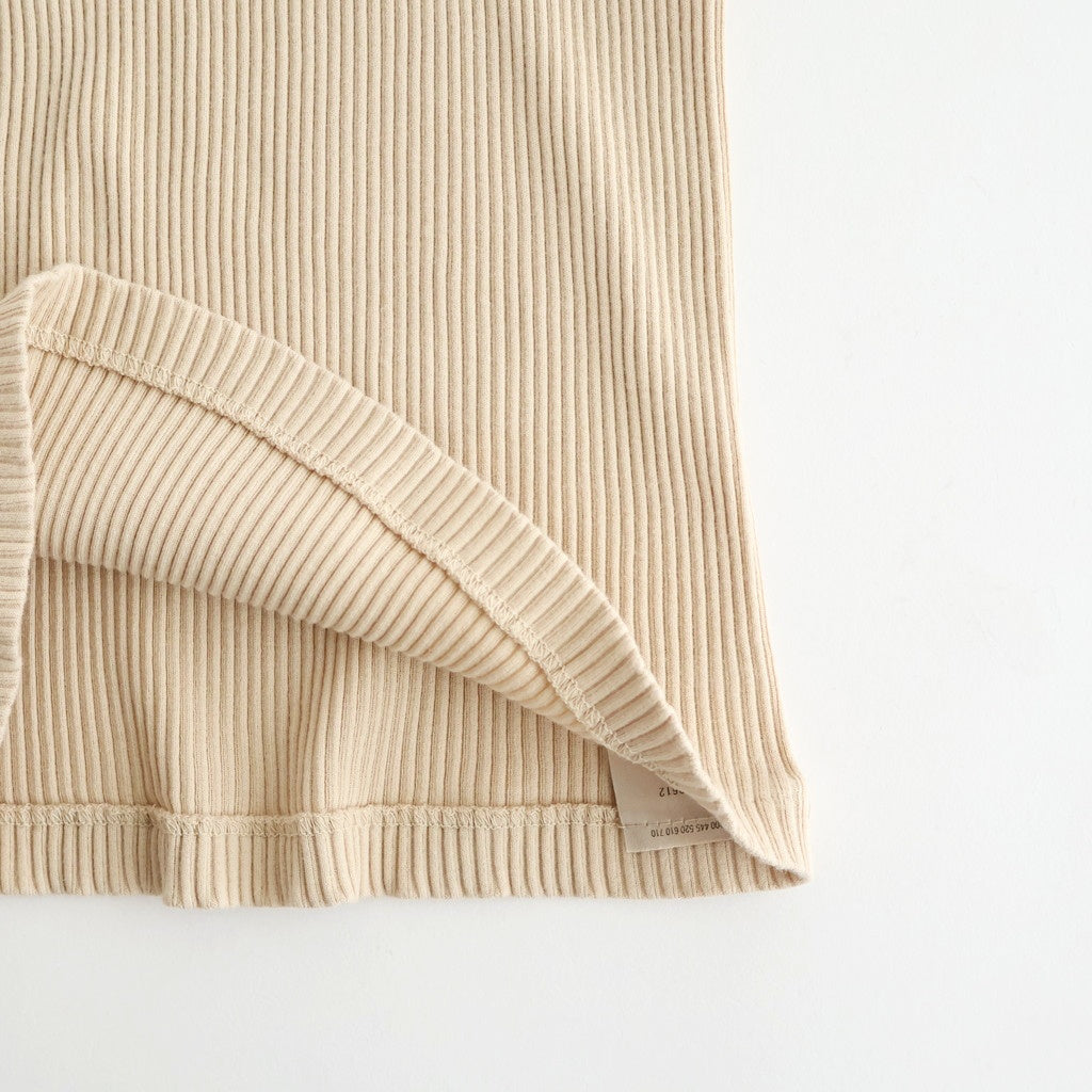 Seamless Rib Tanktop #SAND [12610612]