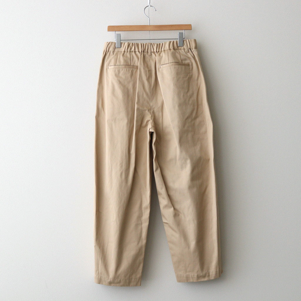 Westpoint Chino Wide Tapered Trousers #BEIGE [GM243-40070B]