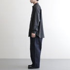 綿フランネルシャツ #GRAY [HP-B028-051]