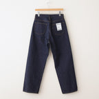 DENIM PANTS - WIDE STRAIGHT #indigo [11-13W]