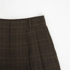 Pleats Bermuda Pants #MIX [12620707]