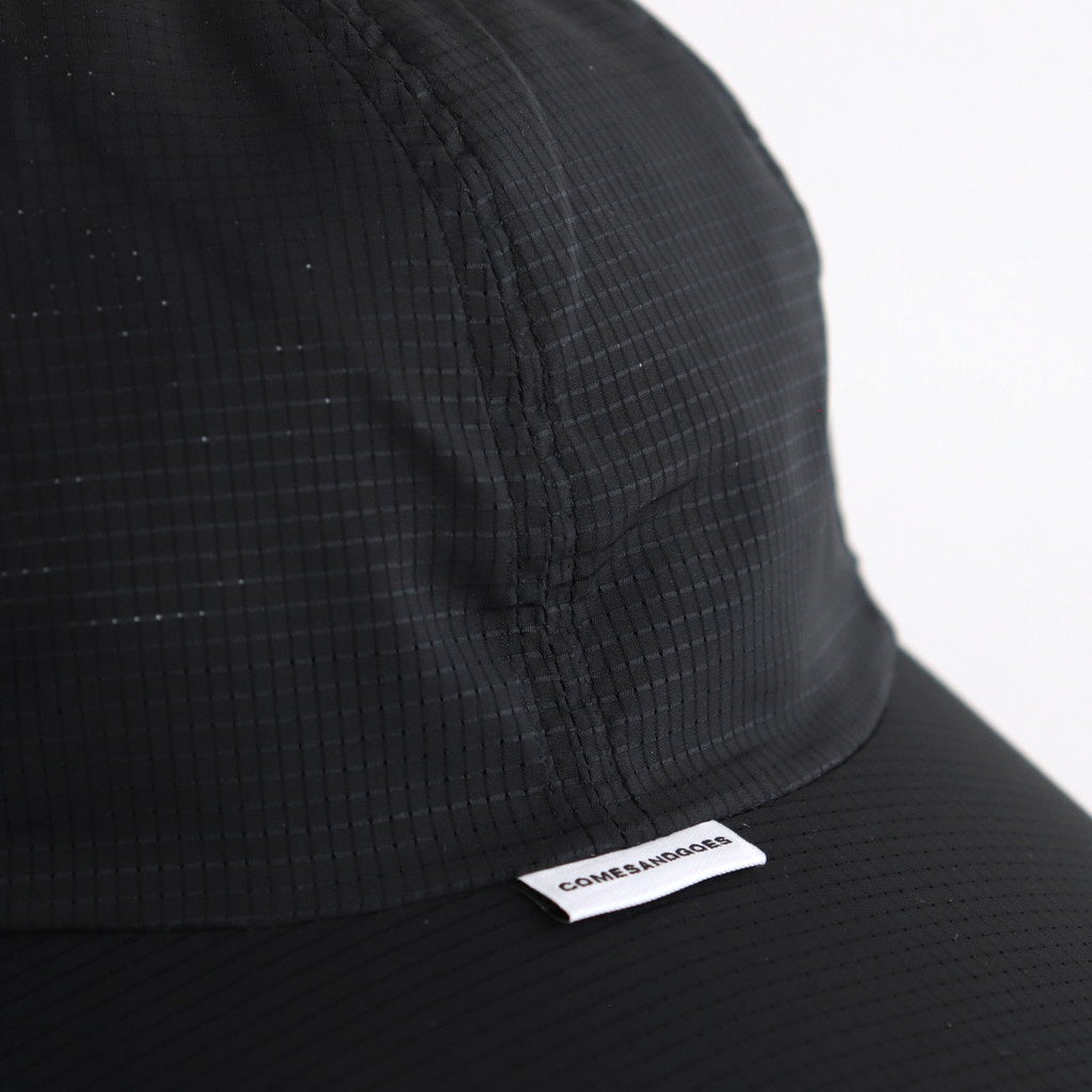 DOT AIR SEE-THROUGH CAP #MADBLACK [NO.27215-A]