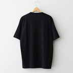 LUSTER PLAITING TEE #BLACK [A00P02GT]