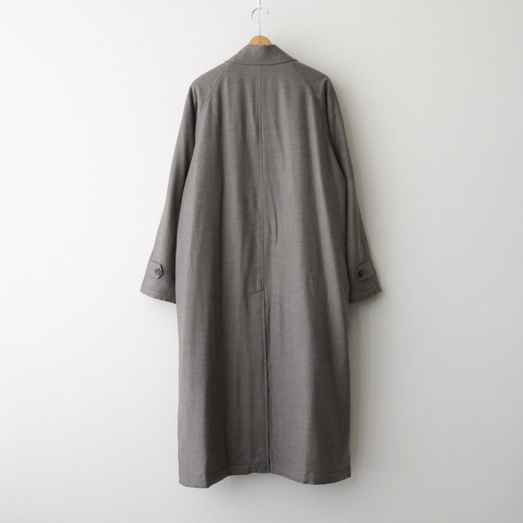 SUPER LIGHT WOOL PADDED COAT #TOP BROWN [A26AC01OS]