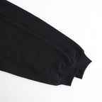 COTTON CASHMERE SWEAT ZIP HOODY #BLACK [ST.1469]