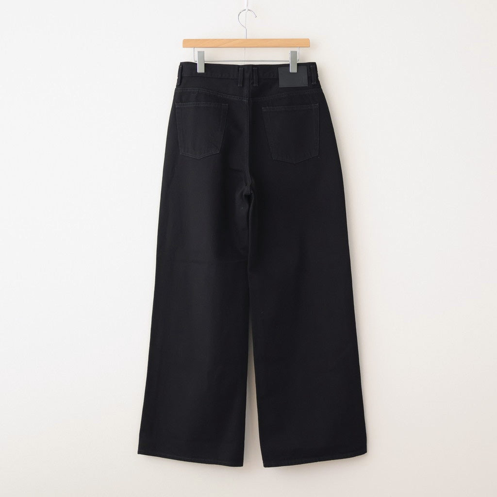 ONE WASH BLACK DENIM ROBERTS #BLACK [N0026]