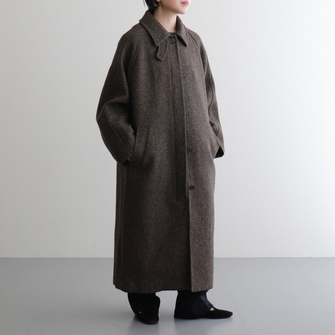 Mixwool Raglan Coat #CHO [12420003]