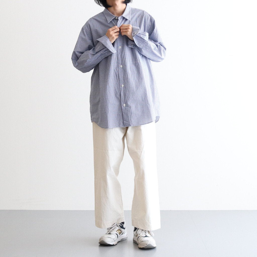 CHINO CLOTH PANTS WIDE #LIGHT BEIGE [12654]