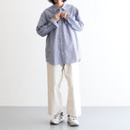 CHINO CLOTH PANTS WIDE #LIGHT BEIGE [12654]