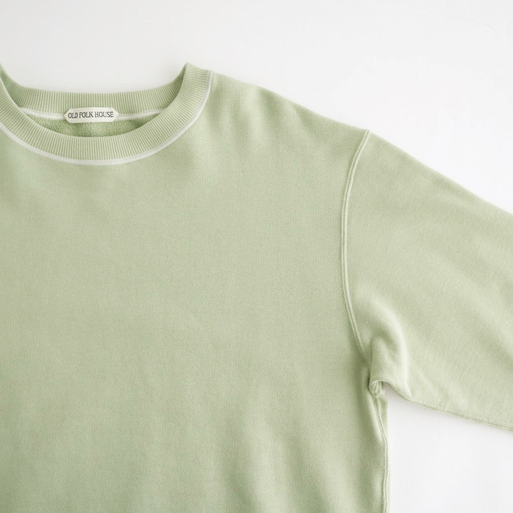 Plain Sweatshirt #Sage [OFH011PO41]