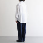 Banshu-ori Classic Shirt - Vintage Fabric #Black Blue Plaid [OFH011SH13]