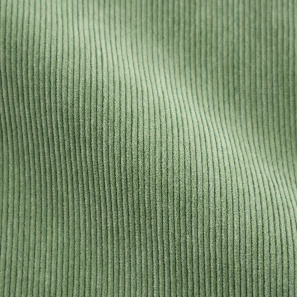 GARMENT-DYED FINX CORDUROY 5P WIDE PANTS #DUSTY GREEN [A26SP01FX]