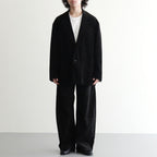 VINTAGE CORDUROY ROUND PANTS #BLACK [ST.1573]