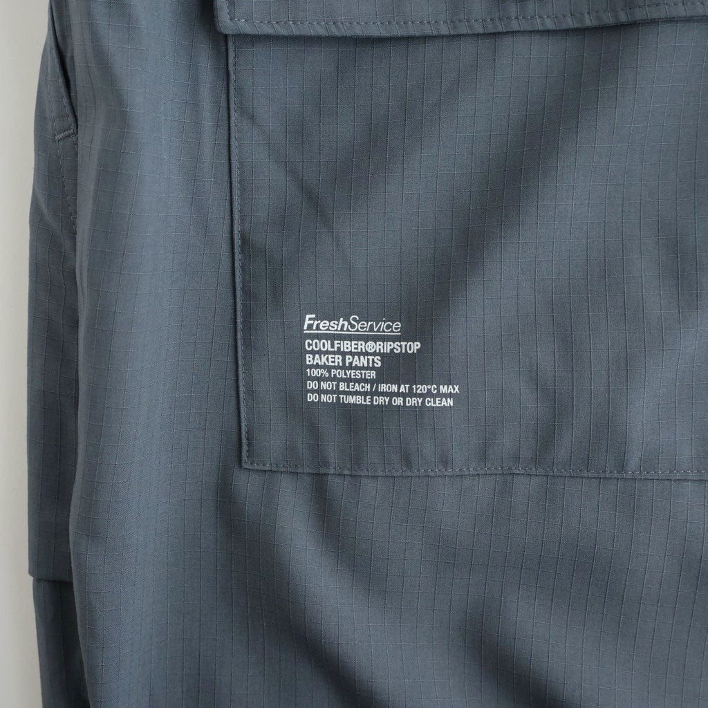 COOLFIBER® RIPSTOP BAKER PANTS #GRAY [FSC262-40010]