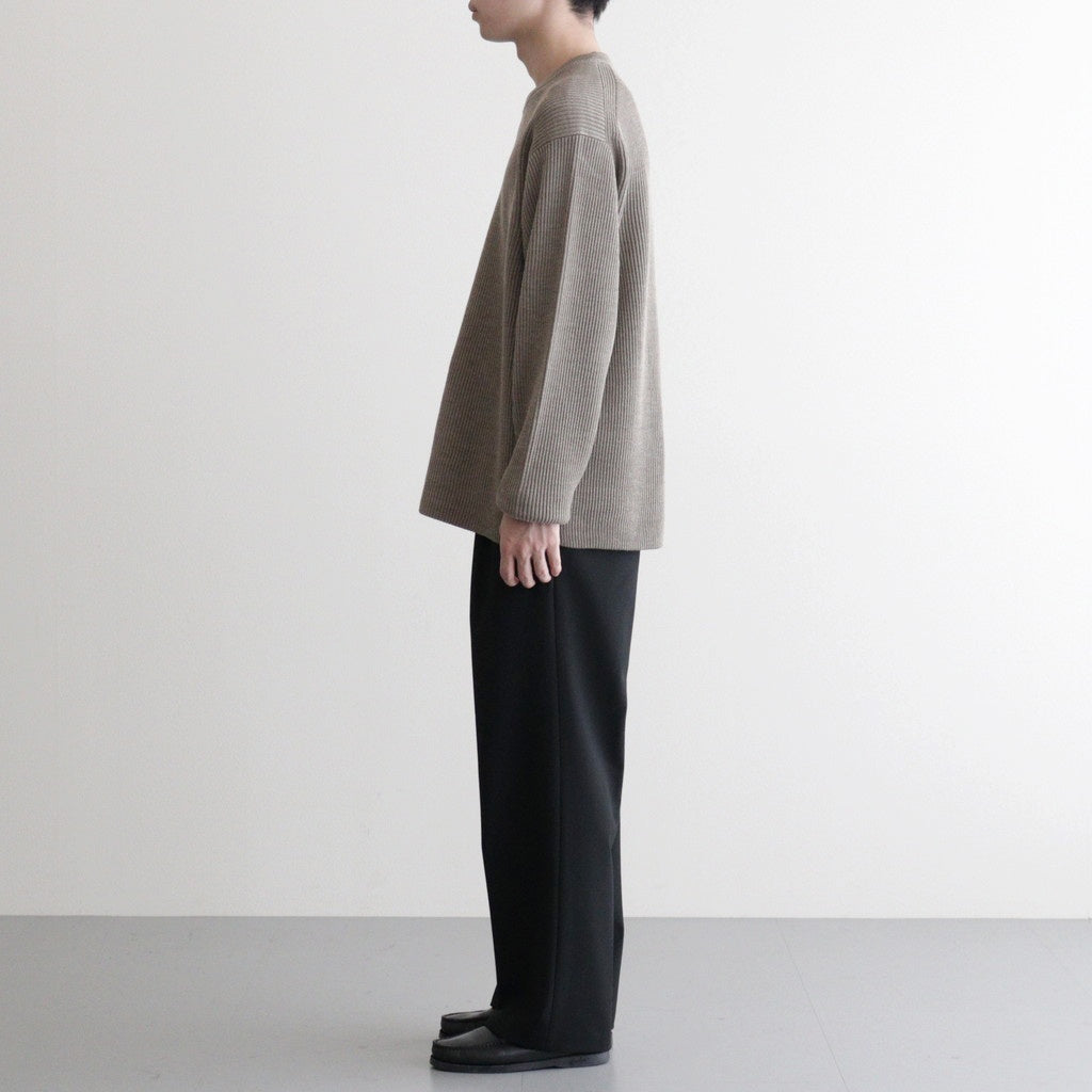 Habana Banded Slacks #Black [AOEFPT006]