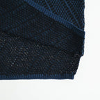 Diagonal Knit Skipper Shirt #NAVY [YK26SS01251S]
