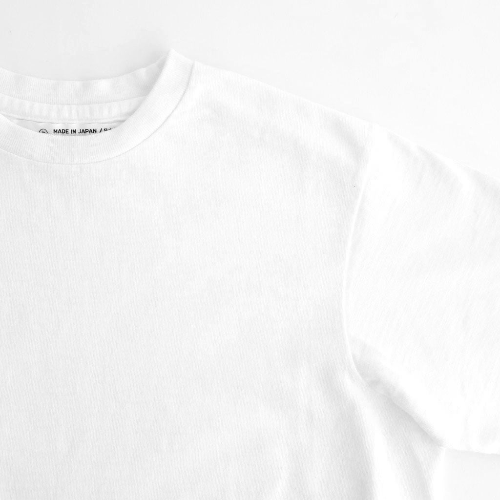 ムラ糸Tシャツ Slub Yarn T-Shirt #WHITE [32061007]